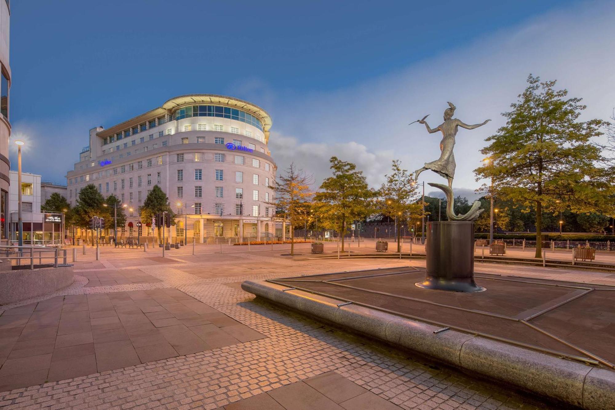 Hilton Cardiff Hotell Eksteriør bilde